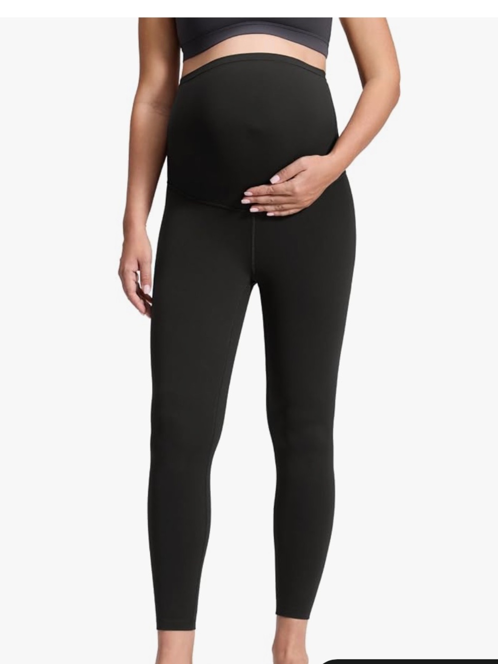 CRZ YOGA Maternity High-Rise Leggings - Black